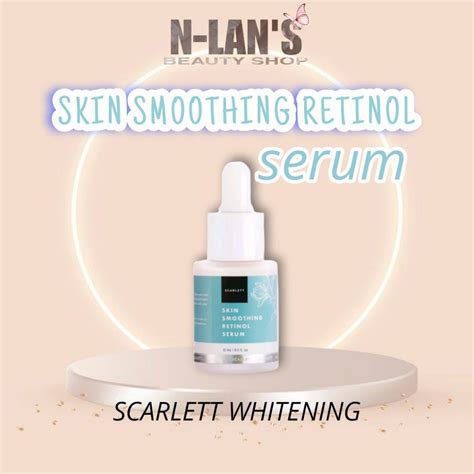 Jual Scarlett Whitening Skin Smoothing Retinol Serum Ml By Felicya