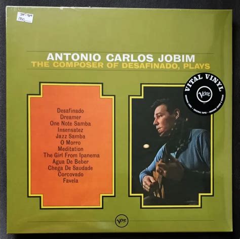 Antonio Carlos Jobim The Composer Of Desafinado Plays Vinyl LP