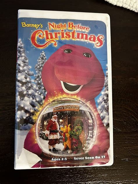 Barneys Night Before Christmas Vhs 1999 45986020345 Ebay