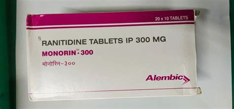 Ranitidine Monorin Intas Pharmaceuticals Ltd Tablets At Rs