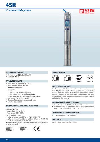 F Standardised EN 733 Centrifugal Pumps Pedrollo PDF Catalogs