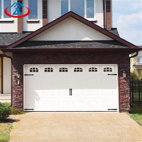 Affordable Price Aluminum Single Panel Custom Color Garage Door From China Zhongtai