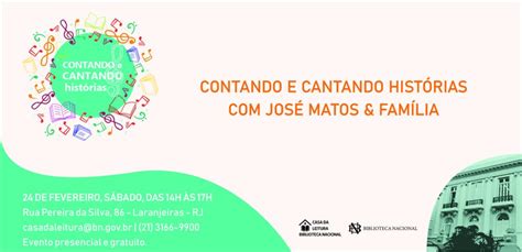 Casa da Leitura Convida Contando e cantando histórias Fundação