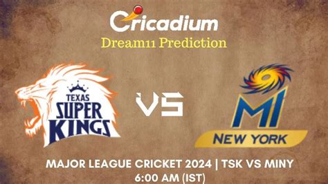 Tsk Vs Miny Dream Prediction Eliminator Mlc