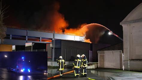 LAGERHALLE IN VOLLBRAND Freiwillige Feuerwehr WLF Uvm Feuerwehr