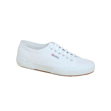 Superga 2750 White Canvas Sneakers White Sneakers 42 43 44 45