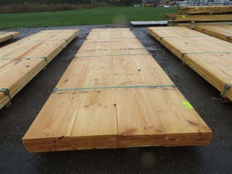 White Pine Dimensional Lumber 1 X 12 X 16 Lambrecht Auction Inc