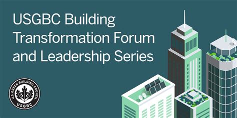 Usgbc Washington Building Transformation Forum Green Finance And Leed V5 Leadership Series U