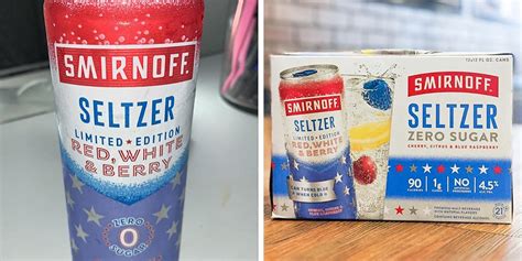 Smirnoff Has Added A New Seltzer To Its Boozy Red White And Berry Line