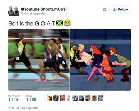 Usain Bolt S Famous Photo Turns Into The Internet S Funniest Meme