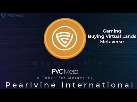 PVC Meta A Token For Metaverse Coming Soon In Pearlvine Stay Tuned