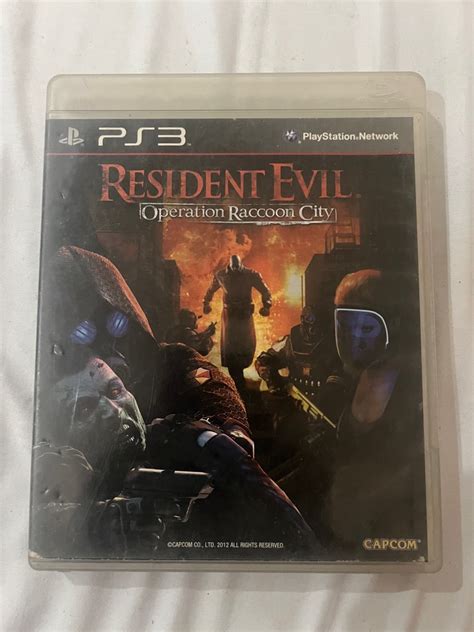 Resident Evil Operation Racoon City PS3 Video Gaming Video Games