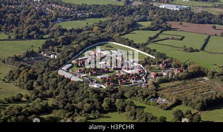 aerial view of HMP Styal prison, Cheshire, UK Stock Photo - Alamy