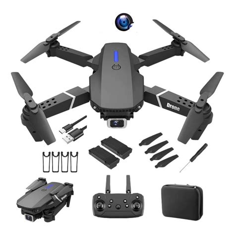 Drone Barato Com Câmera - Mini Drone Com Câmera 2 Baterias Barato Uhd 2.4 Ghz - E 88 e99 | Shopee ...
