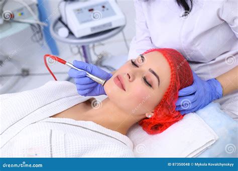 Procedure of Microdermabrasion. Stock Photo - Image of beauty, peel ...