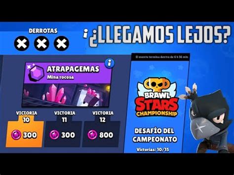 SERÁ QUE LLEGAMOS LEJOS EN LA CHAMPIONSHIP DE BRAWL STARS YouTube