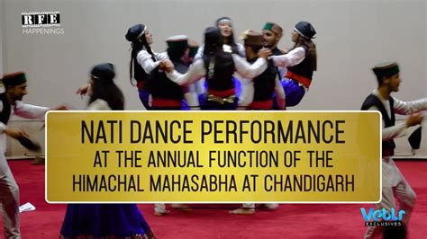 Popular Himachali Nati Folk Dance Live Performance In Chandigarh