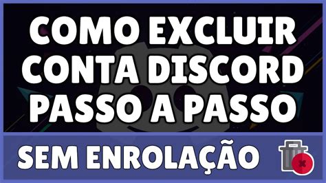 Como Excluir Conta Do Discord Youtube