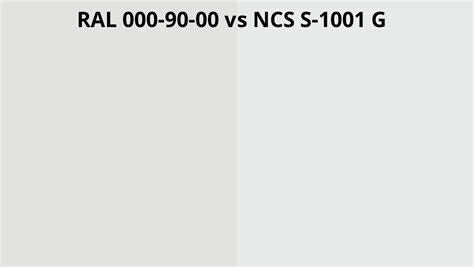 Ral Vs Ncs S G Ral Colour Chart Uk