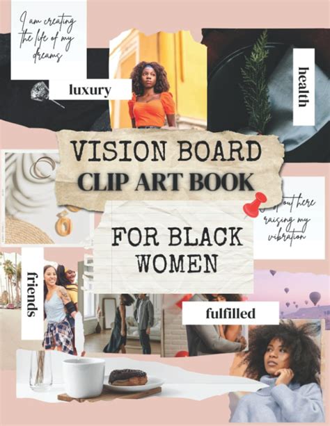 Buy Vision Board Clip Art Book For Black Women Create Powerful Vision