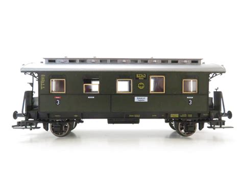 (SY0525) Fleischmann 5767 K H0 DC Personenwagen 3. Kl. der DRG, OVP ...