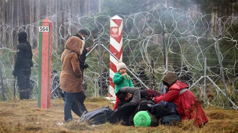 Frontera Bielorrusia Polonia Las Im Genes De La Desesperaci N