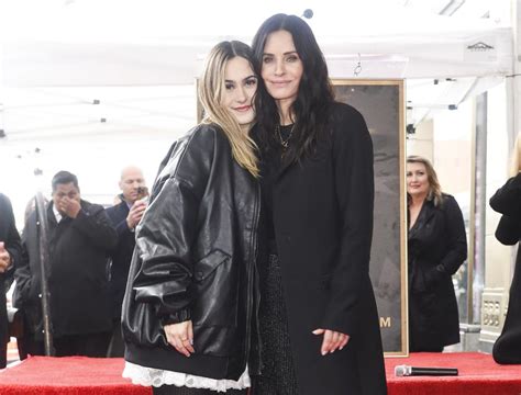 Courteney Cox Poses with Daughter Coco at Hollywood Walk of Fame Star ...