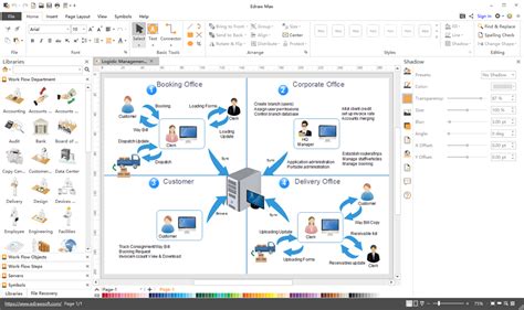 Workflow Diagram Software Mac Features To Draw Diagrams Faster - Riset