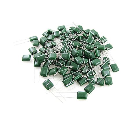 A J Uf V Mylar Polyester Film Capacitors Pcs Walmart