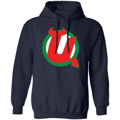 Utica Devils Logo Pullover Hoodie - Happy Spring Tee