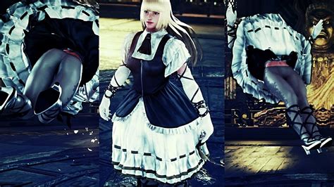 Tekken 7 Lili Monochrome Gothic Outfit Arcadeultra Hard Youtube