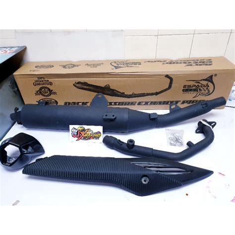 Back Pressure Exhaust Racing Espada Rs V V Mm Shopee Malaysia