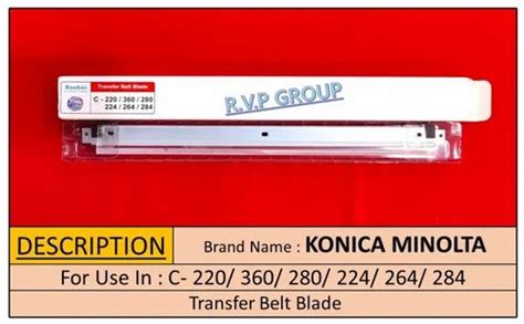 Konica Minolta C 220 280 360 C258 364 458 558 Transfer Belt Blade