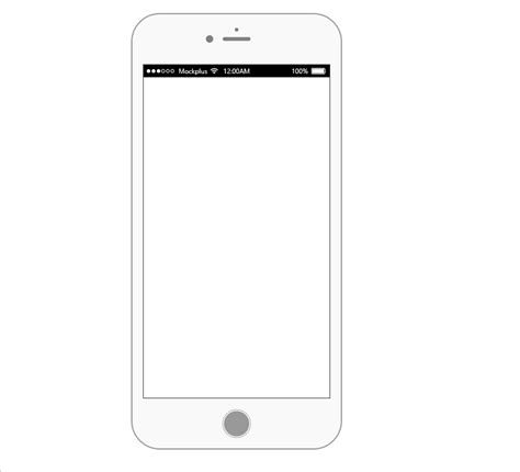 Iphone Template Png