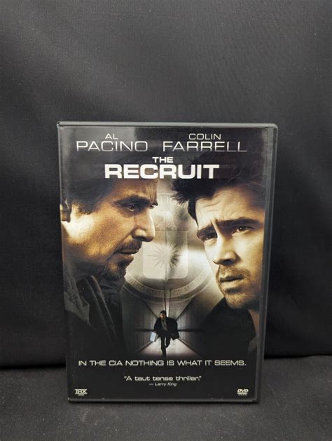 The Recruit Dvd Al Pacino Colin Farrell Ebay