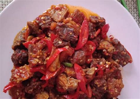 Resep Daging Sapi Balado Ala Dapur Flamboyan Oleh Dapur Flamboyan Cookpad