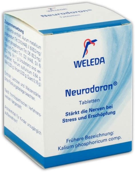 Weleda Neurodoron 200 Tabletten Von WELEDA AG Online Bestellen