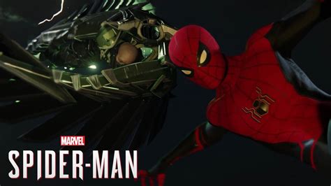 Marvels Spider Man PS4 Homem Aranha Vs Abutre E Electro Gameplay