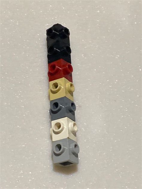 Lego Part Brick Modified X With Studs On Sides Hobbies