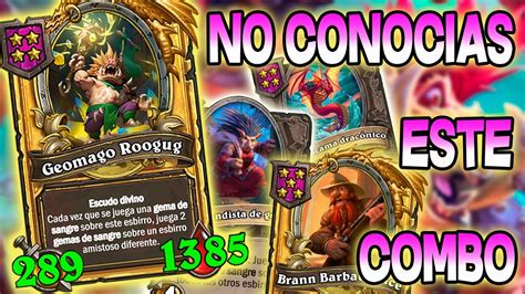 No Conocias Este COMBO Hearthstone Campos De Batalla Battlegrounds En