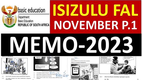 Memo Isizulu Fal Paper Final Memo Final Exams Memo Grade