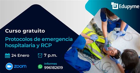 Curso Online Gratis Protocolos De Emergencia Hospitalaria Y RCP