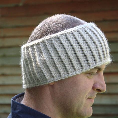 Ear Warmer Pattern For Men Crochet Pattern By