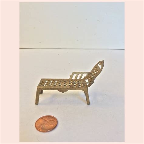 French Penny Toy Chaise Lounge Shirley S Dolls Ruby Lane