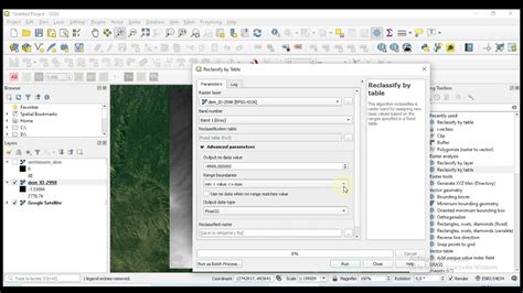 Qgis Raster Reclassify Sig Youtube