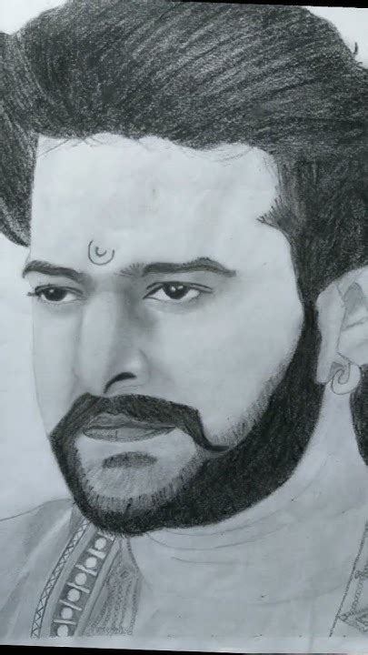 Bahubali Sketch Drawing Videoprabhas Pencil Drawing Videobahubali