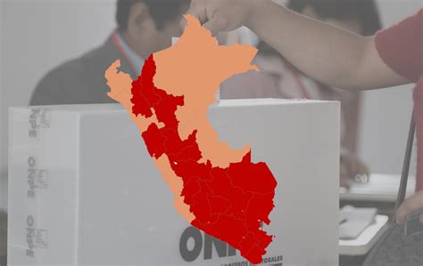 Elecciones En Per El Mapa Que Ilustra La Divisi N Del Voto En Una