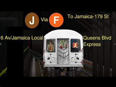 OpenBVE Special J Train To Jamaica 179th Street Via Jamaica 6 Avenue