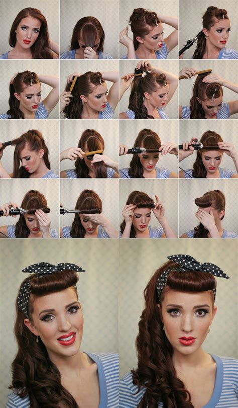 Crazy Retro Hairstyle Tutorials