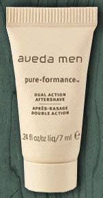 aveda men aftershave sample